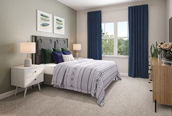 Spacious 1-, 2- & 3-bedroom apartment homes with 9’ ceilings